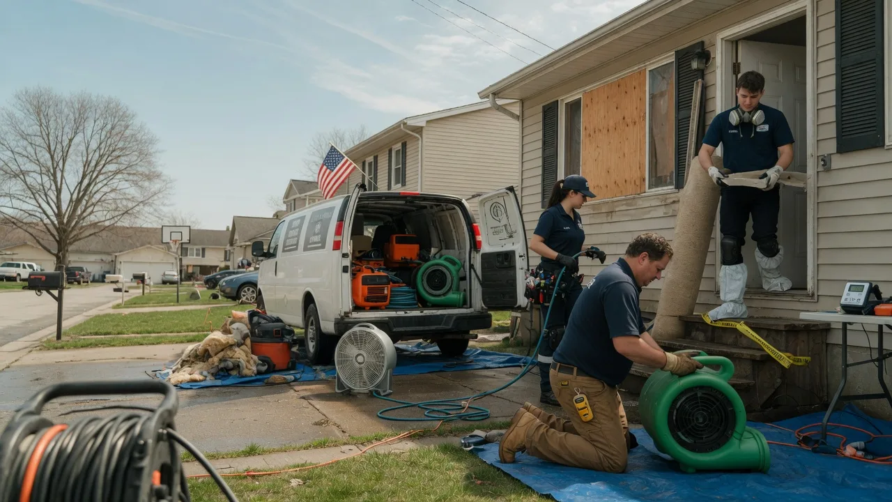 Water Damage Restoration in Old Monroe, MO near me